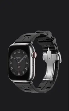 Apple Watch HERMÈS キリム 黒 46mm 箱付 - メルカリ