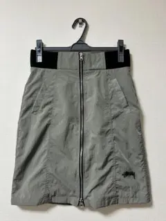 STUSSY ステューシー タイトスカート ジップアップ カーキ Mのサムネイル