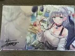ミッドナイトブルー　ホロライブ　スリーブ　プレイマット　torino 百鬼あやめ ミッドナイトブルー ホロライブ スリーブ プレイマット torino 百鬼