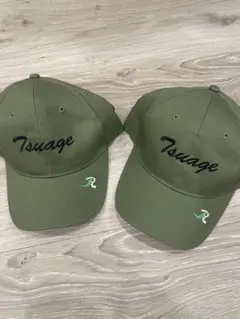 新品　JA キャップ　帽子　2個セット　カーキ　農業