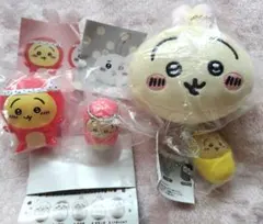 うさぎ　４点セット　もちもちフェイスマスコット　クーナッツ　他