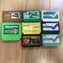 【起動確認済】ファミコンカセット8本セット