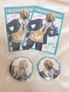 ミルキー☆サブウェイ マックス 缶バッジ4点 ブロマイド - メルカリ
