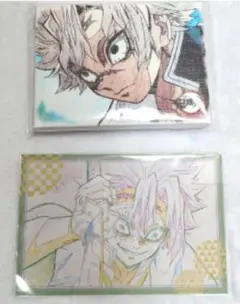 鬼滅の刃　絵巻キャンバスパネル　ポストカード　不死川実弥　ufotable
