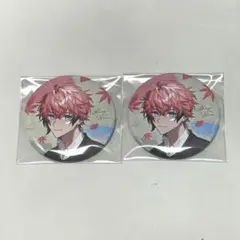 にじさんじ　まねきねこ　秋日和　赤城ウェン　缶バッジ