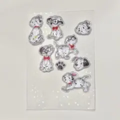【おすそ分け】　101匹わんちゃん　プチドロップステッカー