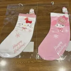 クリスマスソックス 2点セット