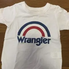Wrangler ホワイト Tシャツ 100