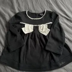 JILL STUART ブラックカットソー90