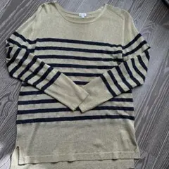 超希少　Paul Smith Lサイズ ストライプニット