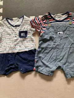 CROISSANCE BEBE ロンパース 60,70cm 2点セット