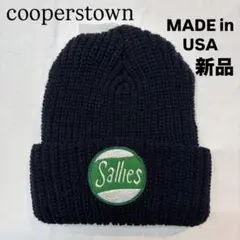 COOPERSTOWN BALL CAP ワイド リブ ニット キャップ 新品