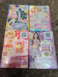 アイカツ トレーディングカードセット　マクドナルド　ハッピーセット