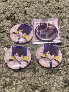 ブルーロック ガチャガチャ One Color シャイニー缶バッジほか　愛空