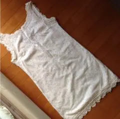 ザラ♡花柄レースタンクワンピ