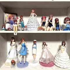 五等分の花嫁 フィギュア まとめ売り（三玖と二乃）