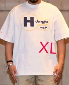 浜田雅功展 × SAPEur Tシャツ XL 空を横切る飛行雲展 - メルカリ