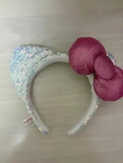 Sanrioピューローランド限定HELLO KITTY スパンコールカチューシャ