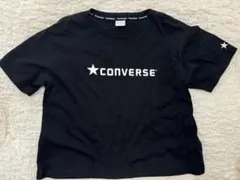 コンバース　converse Tシャツ　黒　ブラック　Ｌサイズ　親子お揃い