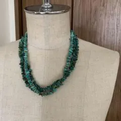 ZUNI ズニ族 2連フェティッシュネックレス ターコイズ - メルカリ