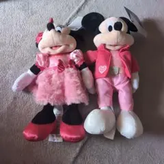 ミッキーミニーペア人形　2026