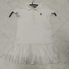 Polo Ralph Lauren 半袖ワンピース 3/3T ホワイト