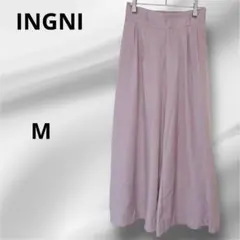 ❣️イング ❣️ワイドパンツ ガウチョパンツ イージーパンツ ロング丈 ピンク M