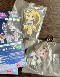 ぼっちざろっく　一番くじ　アクリルチャーム　伊地知虹夏　 後藤ふたり　2点セット