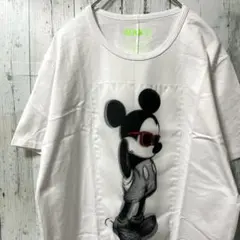 ミッキーマウス　Tシャツ　MAXSIX マックスシックス　サングラスミッキー