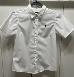 EASTBOY ホワイト 半袖　シャツ　ブラウス　イーストボーイ