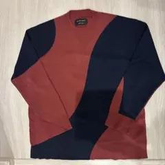 UNITED TOKYOアシンメトリックデザイン ニットセーター