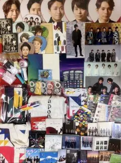 嵐 グッズ 50点以上 うちわ/CD/DVD/ブランケット/バッグ 等