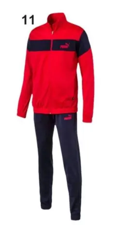 Pumaプーマ　セットアップジャージ上下セット レッド/ネイビー　M