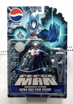 懸賞品 非売品 ペプシマンサウンドビッグボトルキャップ フィギュア