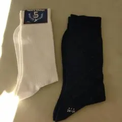 メンズソックス ２足セット 24~26cm　新品未使用