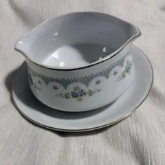 アンティーク 小物入れ 皿 花柄