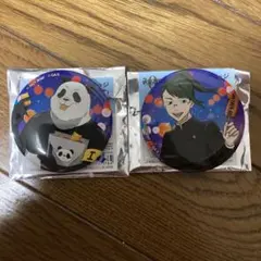 呪術廻戦0 トレーディング缶バッジ 禪院真希　パンダ