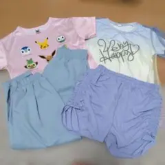ポケットモンスター Tシャツとショートパンツセット 130cm 140cm