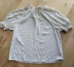 NATURAL BEAUTY BASIC　ドット　カットソー　S