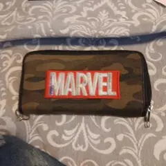 MARVEL迷彩柄財布
