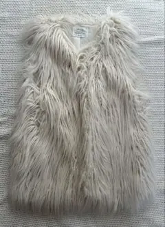 ZARA girls ベスト ファーベスト 164