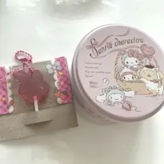 マイメロディ アクリルキーホルダー　2点セット