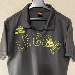 ルコック　半袖ポロシャツ　ブラック系 サイズM スポーツ　ゴルフ