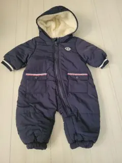 【新品未使用】Cottoli ネイビー フード付きロンパース