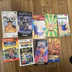 スーパーファミコン　説明書９冊