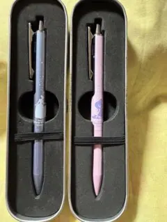 m*0様 東京ディズニーリゾート ボールペン 2本セット　プリンセス　缶ペンケー