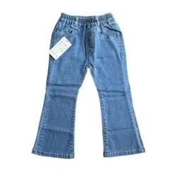 フレアデニムパンツ