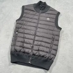 モンクレール　ベストニットきりかえ 楽天市場】【中古】 モンクレール ニット切替ダウンベスト