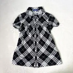 バーバリーブルーレーベル　半袖ブラウス BURBERRY BLUE LABEL - BURBERRY BLUE LABEL バーバリーブルーレーベル