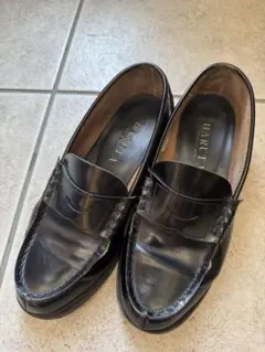 HARTUTA ブラックレザー ローファー　即購入可